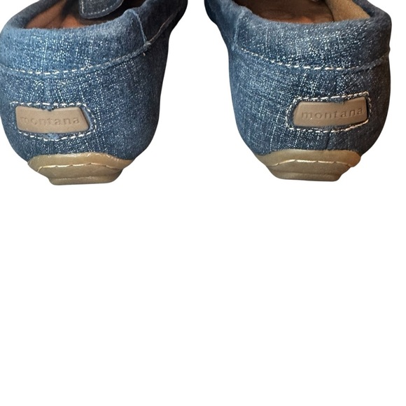 Montana Slip-On Denim style Loafers Women's-Size 9 - Picture 4 of 9